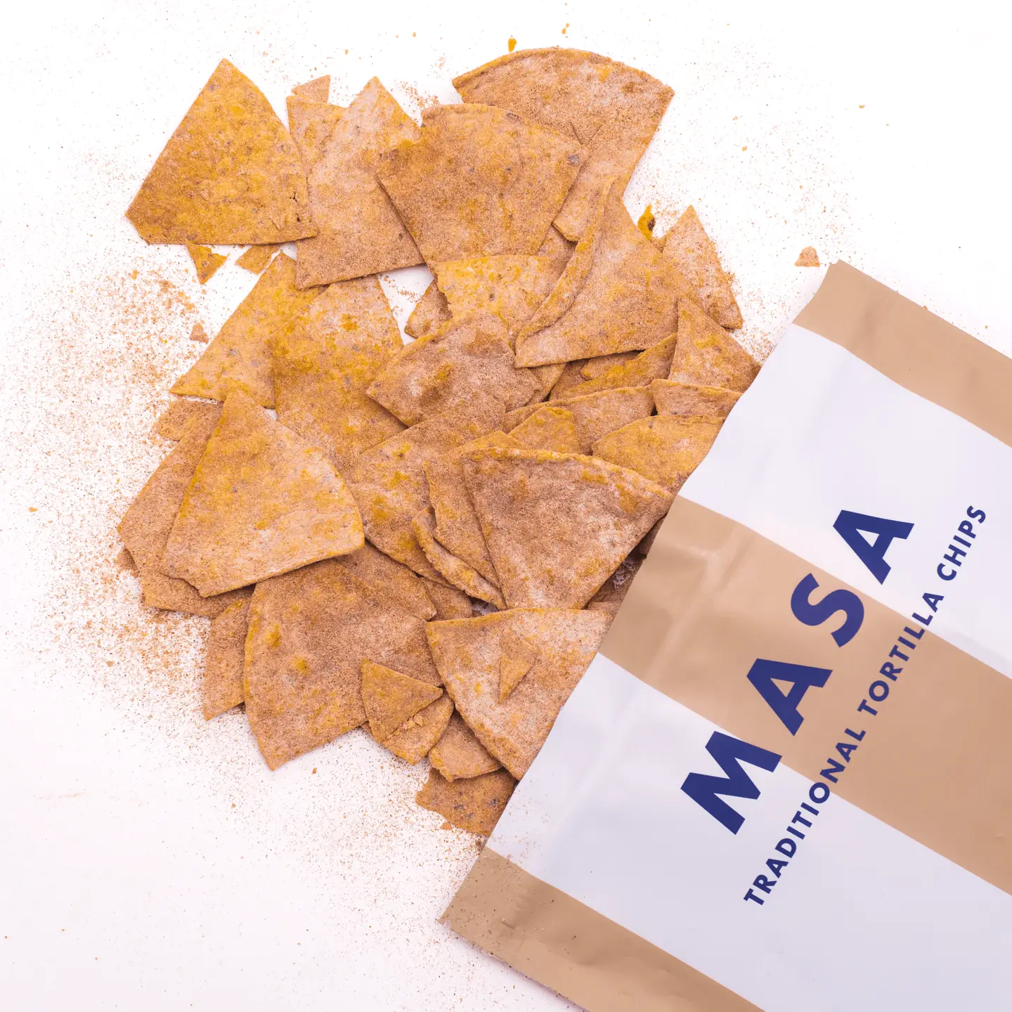 Masa Tortilla Chips - Churro, 5oz Bag Case