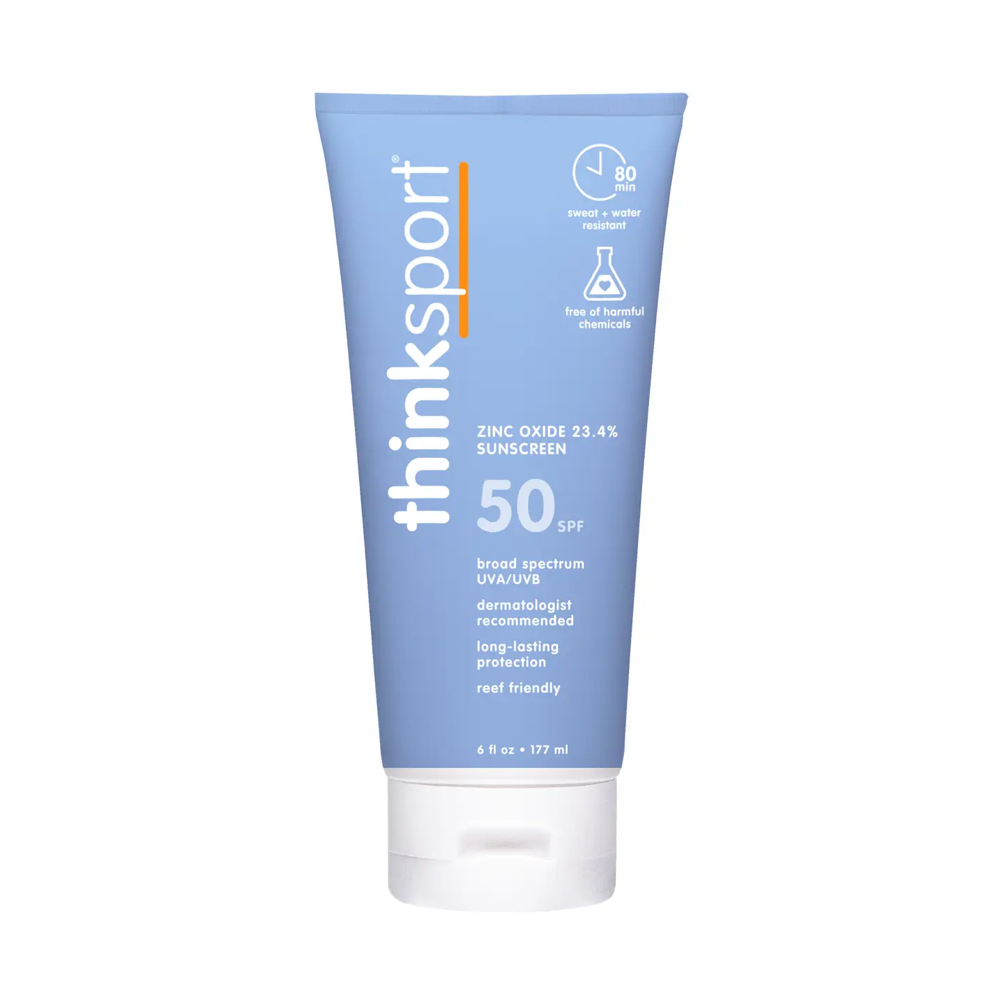 Think Sport Spf 50 Sunscreen (6oz * Family Size)