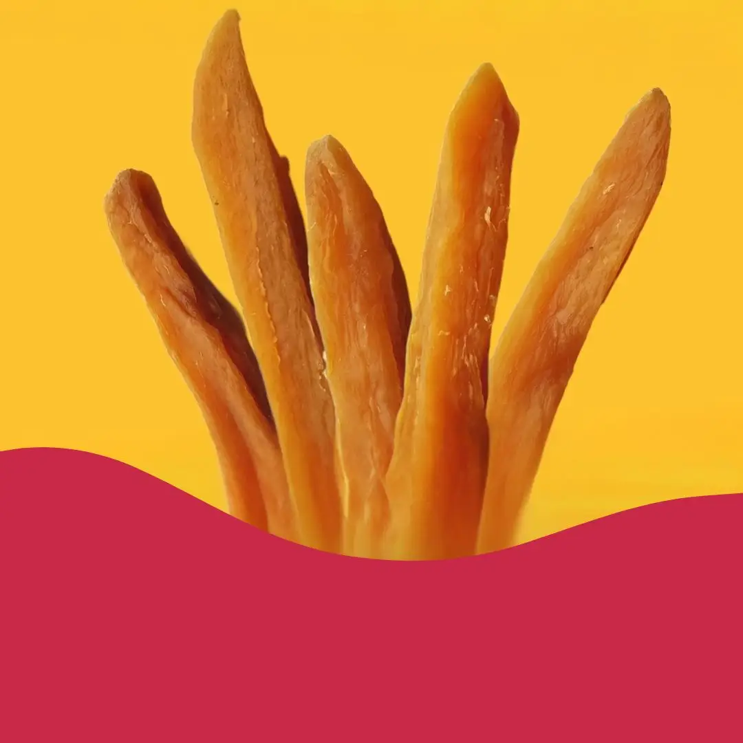 Dried Sweet Potato Sticks Snack Pack: Gluten Free, Vegan