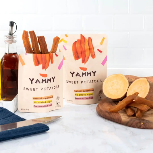 Dried Sweet Potato Sticks Snack Pack: Gluten Free, Vegan