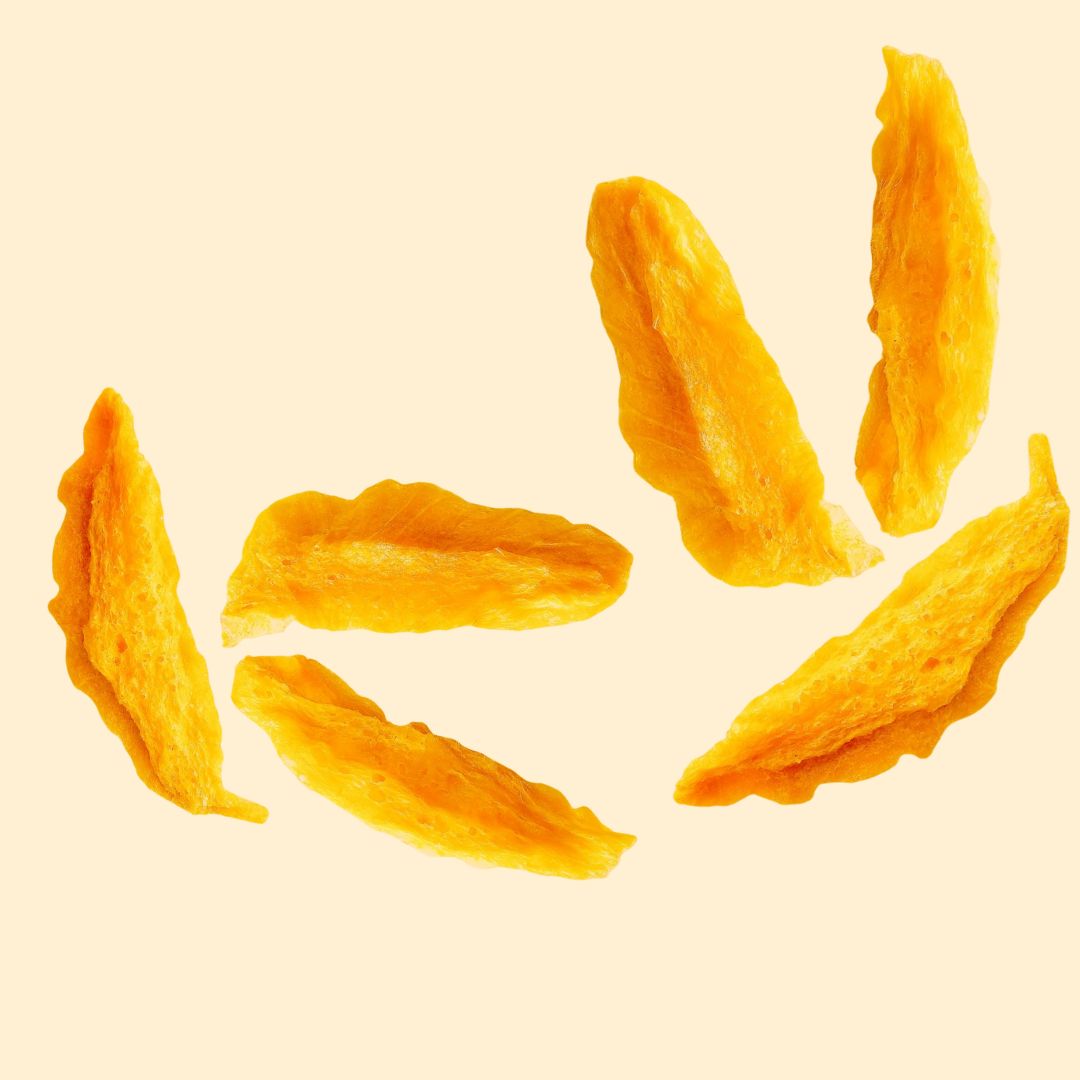 Dried Mango Chips Snack Pack: Gluten Free, Vegan